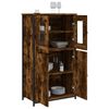 vidaXL Highboard r&oslash;kt eik 62x32x106,5 cm konstruert tre