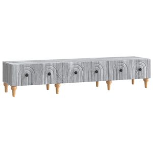 vidaXL TV-skap med skuff Gr&aring; sonoma 147 x 34,5 x 30 cm Konstruert tre