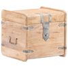 vidaXL Kiste 40x40x40 cm heltre akasie