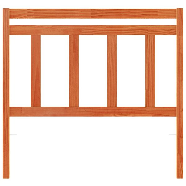 vidaXL Hodegavl voksbrun 100 cm heltre furu