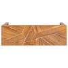 vidaXL TV-benk 110x60x38 cm heltre teak