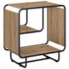 vidaXL Skjenk Artisan eik 60 x 37.5 x 64.5 cm Konstruert tre
