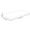 vidaXL Hylleplate 40x20x1,5 cm ubehandlet heltre eik