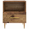 vidaXL Nattbord 2 pcs Gammelt tre 40 x 35 x 47.5 cm Konstruert tre