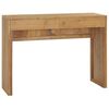 vidaXL Konsollbord 100x35x75 cm heltre teak