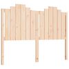 vidaXL Sengegavl 141x4x110 cm heltre furu