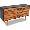 vidaXL Skjenk heltre akasie 115x35x70 cm