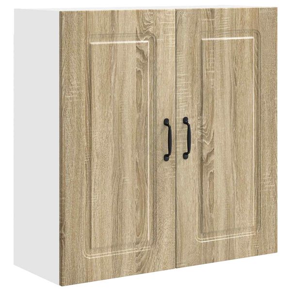 vidaXL Kj&oslash;kkenskap Kalmar Sonoma eik 80 x 31 x 80 cm Konstruert tre