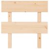 vidaXL Sengegavl 93,5x3x81 cm heltre furu
