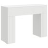 vidaXL Kaffebord Hvit 102 x 35 x 75 cm Konstruert tre