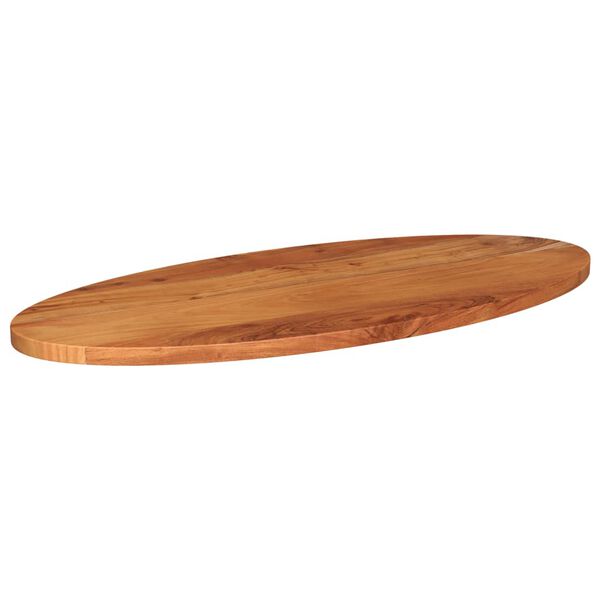 vidaXL Bordplate 100x40x3,8 cm oval heltre akasie