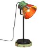 vidaXL Skrivebordslampe 25 W flerfarget 17x17x50 cm E27