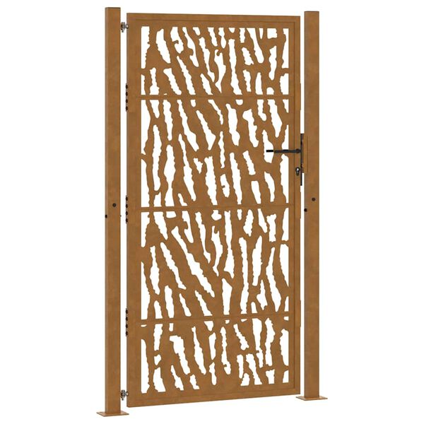 vidaXL Hageport 100x200 cm v&aelig;rbestandig st&aring;lspordesign