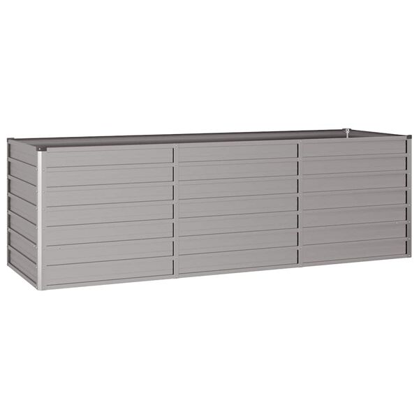 vidaXL Høybed rust 240x80x77 cm cortenstål