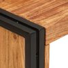 vidaXL Vinhylle Brun 100 x 45 x 33 cm Solid akasietre