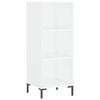 vidaXL Skjenk hvit 34,5x32,5x90 cm konstruert tre