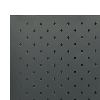 vidaXL Romdeler 4 paneler 2 stk antrasitt 160x180 cm stål