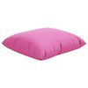 vidaXL Scatter Puter Ensfarget 4 pcs Rosa 40 x 40 cm Polyesterstoff