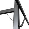 vidaXL Pergola med uttrekkbar tak antrasitt 589x292x230 cm