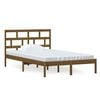 vidaXL Sengeramme honningbrun heltre furu 120x200 cm