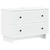 vidaXL Baderomsvaskeskap EDE Hvit 82 x 41 x 59 cm Konstruert tre