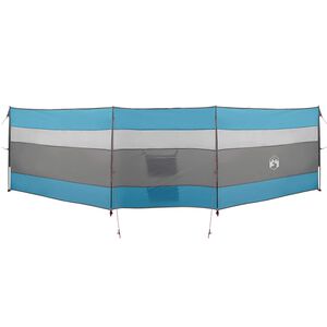 vidaXL Vindskjerm for camping bl&aring; 508x130 cm vanntett