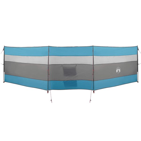 vidaXL Vindskjerm for camping blå 508x130 cm vanntett