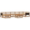 vidaXL Utend&oslash;rs sofa-sett 8 pcs Naturlig Solid akasietre