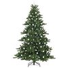 vidaXL Kunstig sammensatt juletre med 300 LED med stativ 240 cm PVC