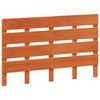 vidaXL Hodegavl voksbrun 180 cm heltre furu
