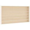 vidaXL samlermonter i tre med 6 hyller 100x9x55 cm