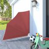 vidaXL Sammenleggbar sidemarkise for balkong terrakotta 140x140 cm