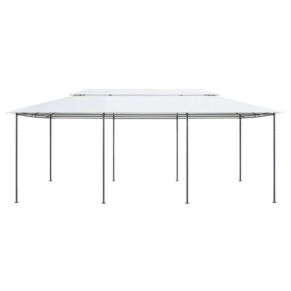 vidaXL Paviljong 600x298x270 cm hvit 180g/m²