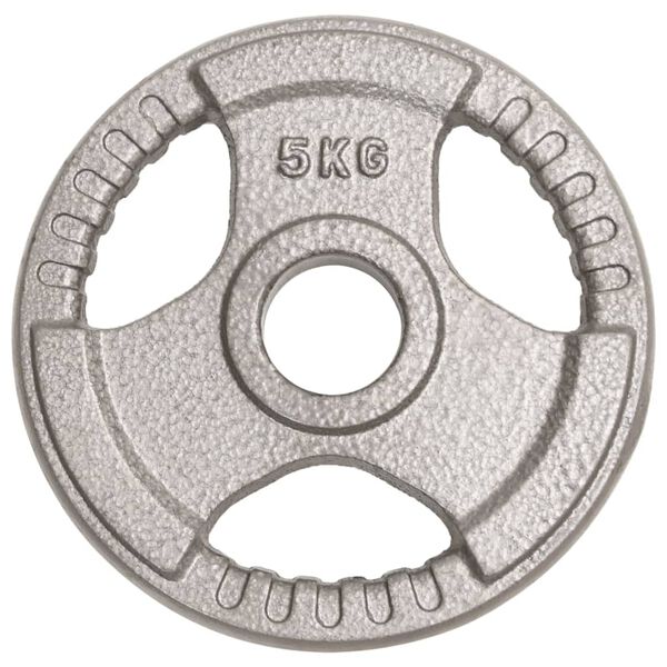 vidaXL Olympiske vektskiver 4 stk 20 kg st&oslash;pejern