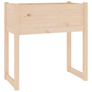vidaXL Plantekasse 78x40x81 cm heltre furu