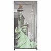 vidaXL Garderobe New York 75x45x160 cm stoff