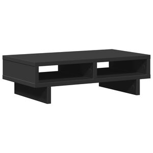 vidaXL Skjermstativ svart 50x27x15 cm konstruert tre