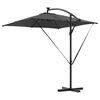vidaXL Kantilever bananparasol Antrasitt 249 x 249 x 250 cm