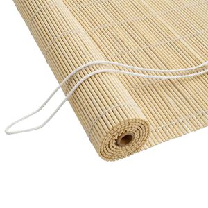 vidaXL Rullegardin Naturlig 110 x 160 cm Bambus