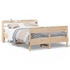 vidaXL Sengeramme uten madrass 160x200 cm heltre furu