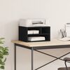vidaXL Skriverbord svart 40x32x22,5 cm konstruert tre