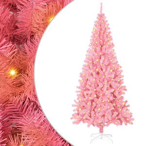 vidaXL Juletre Rosa 180 cm PVC