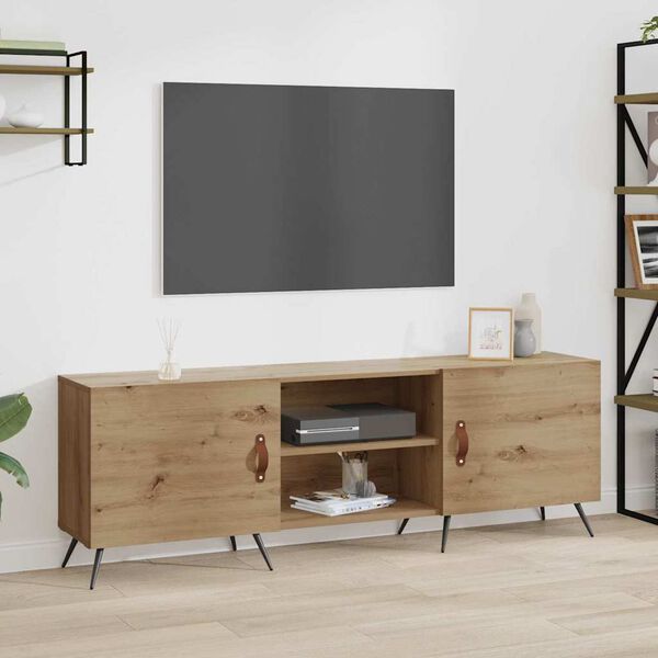 vidaXL TV-skap artisan eik 150 x 30 x 50 cm Konstruert tre