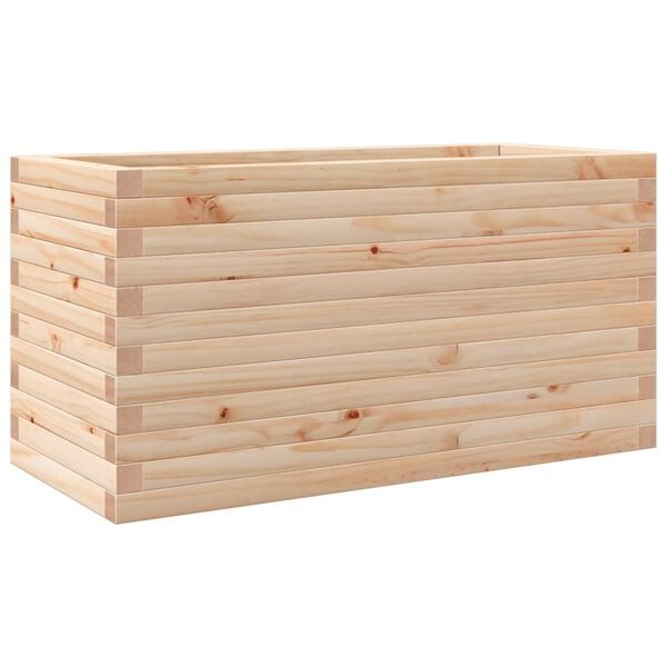 vidaXL Plantekasse 90x40x45,5 cm heltre furu