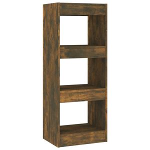 vidaXL Bokhylle/romdeler r&oslash;kt eik 40x30x103 cm konstruert tre