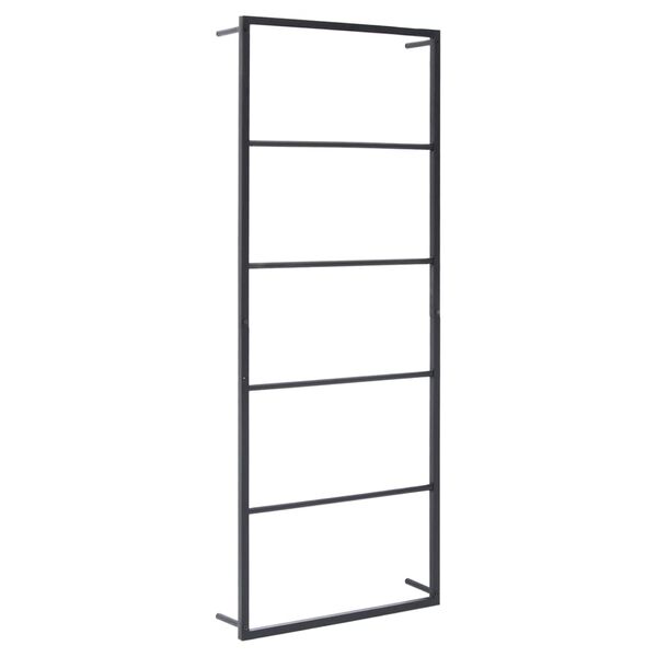 vidaXL H&aring;ndklestativ 45x10x115 cm st&aring;l svart