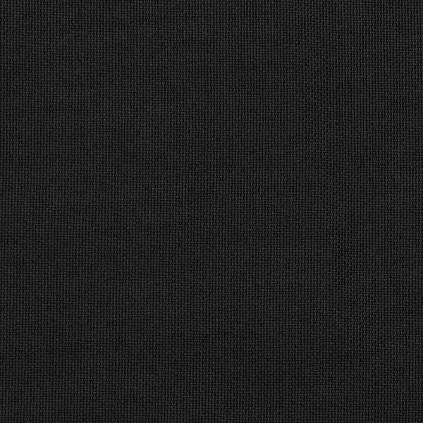 vidaXL Lystett gardin med kroker og lin-design svart 290x245 cm