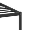 vidaXL Sengeramme uten madrass brun eik 75x190 cm konstruert tre