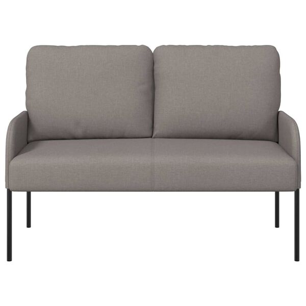 vidaXL Sofaer med pute Gr&aring;brun 115 x 56 x 80 cm Kryssfin&eacute;r