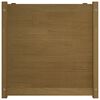 vidaXL Plantekasse honningbrun 70x70x70 cm heltre furu